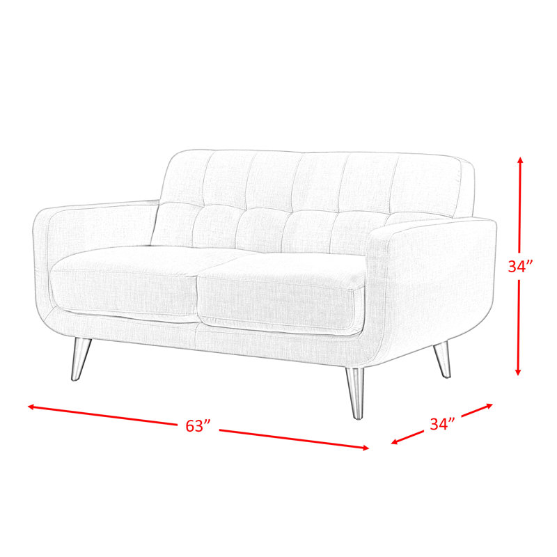 Sofa & Chair Set In Teal, 2 Pcs: Chair, Sofa