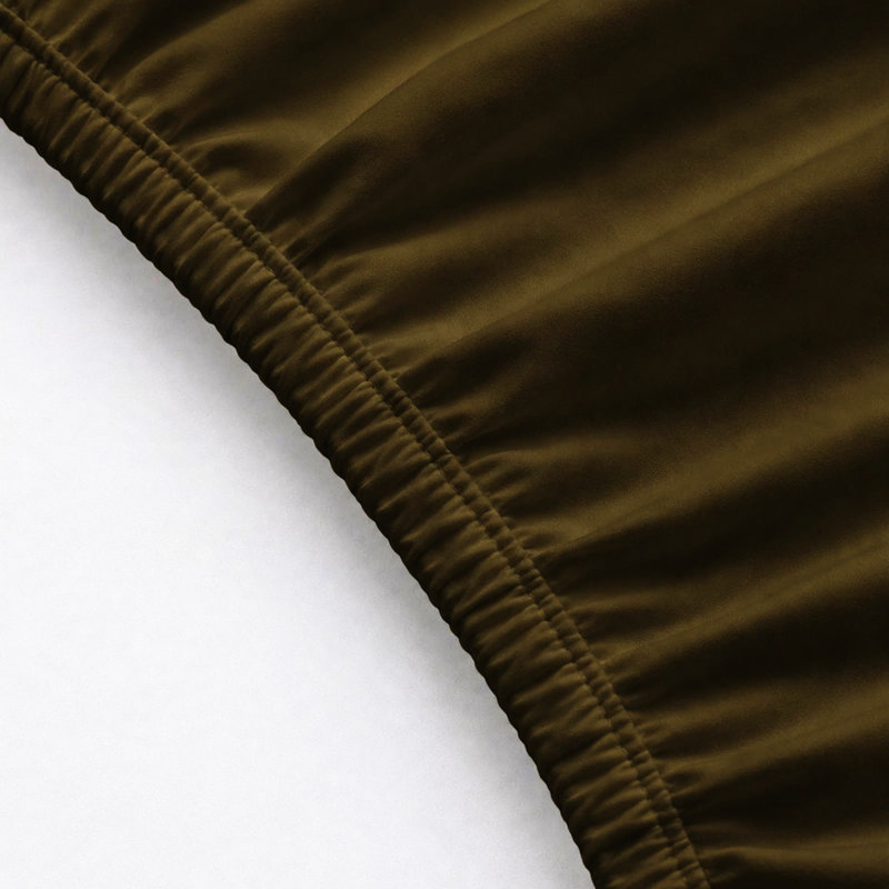 6-Piece Premium Deep Pockets Microfiber Sheet Set, Full, Dark Olive