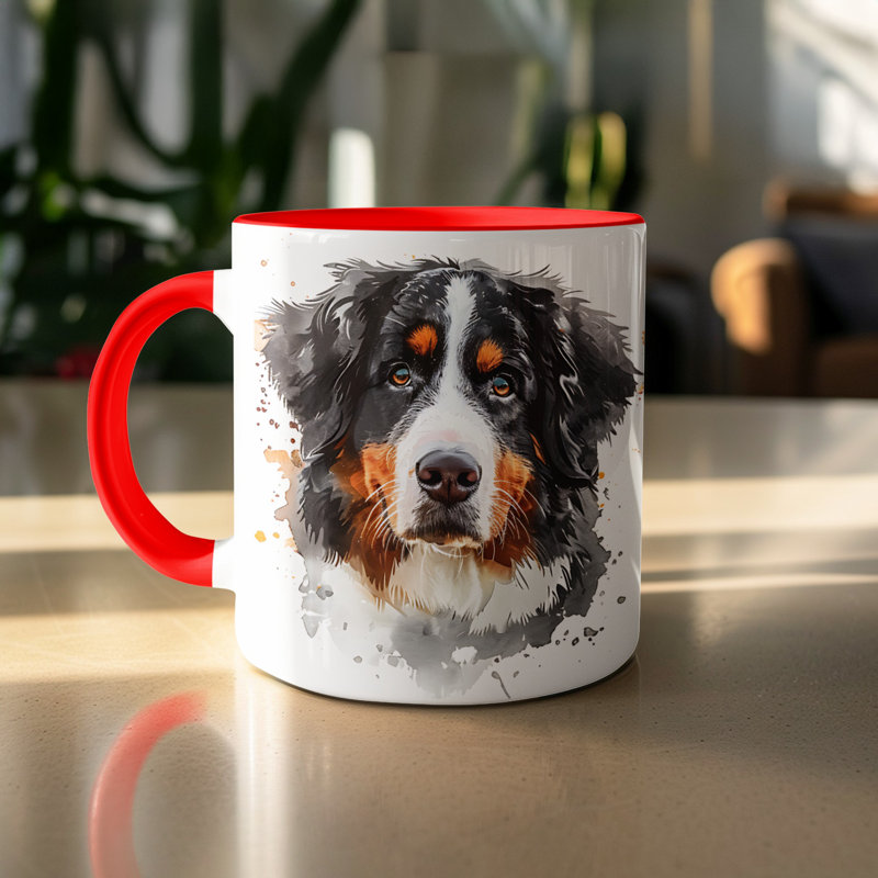 Mug, Red, 3