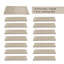 Kayella Non-Slip Indoor Stair Tread Set with Landing Mat-1206795442