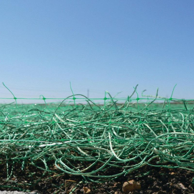 Dewitt 4'x112.5' Garden Net Commercial/Home Excelsior Erosion Control Blanket