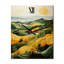 Jaune et vert pastorale audacieuse paysage VII - Horloges murales de campagne-99630879