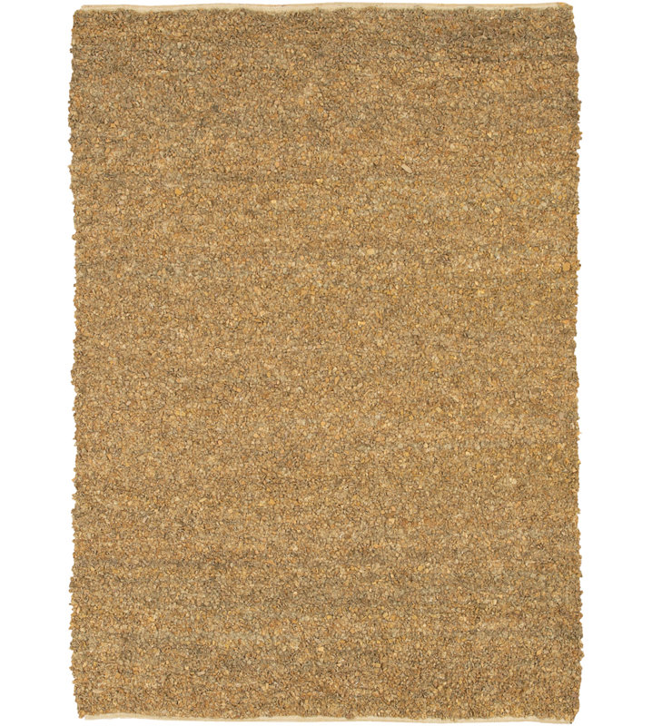 Tapis brun / brun clair Dawsonville, Tapis de couloir 2 pi 6 po x 7 pi 6 po