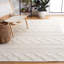 Tapis crème en laine tissé à la main Tarres-599374332