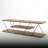 Urban Rustic 3-Tier Media Console