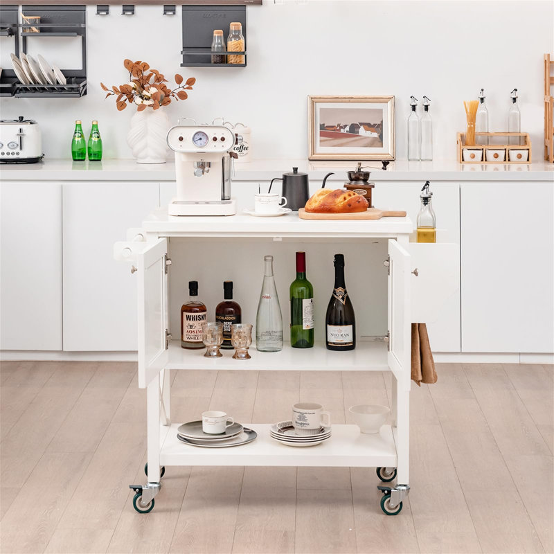 Hanny Wood Kitchen Island