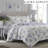 Laura Ashley Keighley Cotton Reversible Purple Quilt Set-1255779098