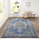 Tapis denim oriental en laine tissé à la main Lancaster