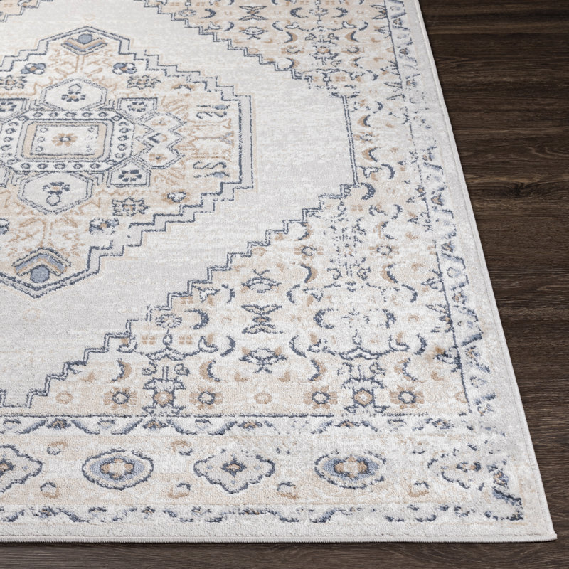 Brier Oriental Indoor Rug, Rectangle 5'2" x 7'