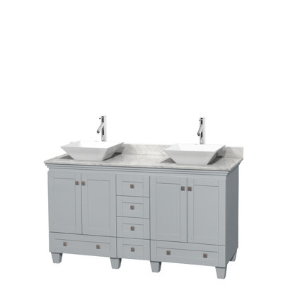 Ensemble de meuble-lavabo double 60 po Acclaim