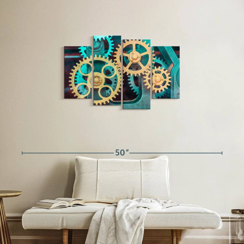 Horloge, H 22 po x l 36 po