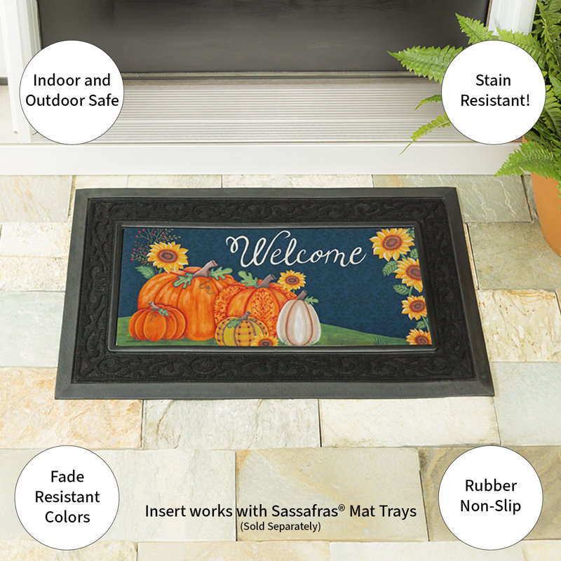Tapis de bienvenue Welcome Fall Sassafras