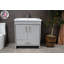 Ensemble de meuble-lavabo simple 30 "Ceravolo-787317103