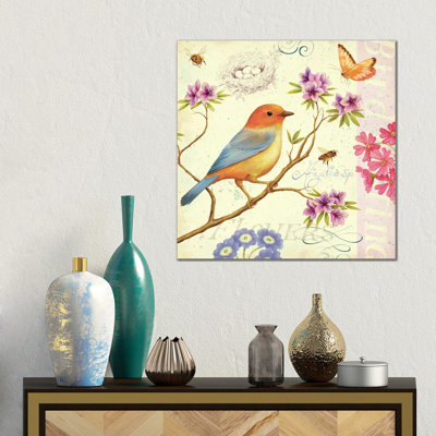 Birds And Bees II by Daphne Brissonnet - Gallery-Wrapped Canvas Giclée on Canvas