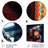 Red Soundtrack Symphony Jukebox Melodies - Jukeboxes Metal Wall Art-1579410913