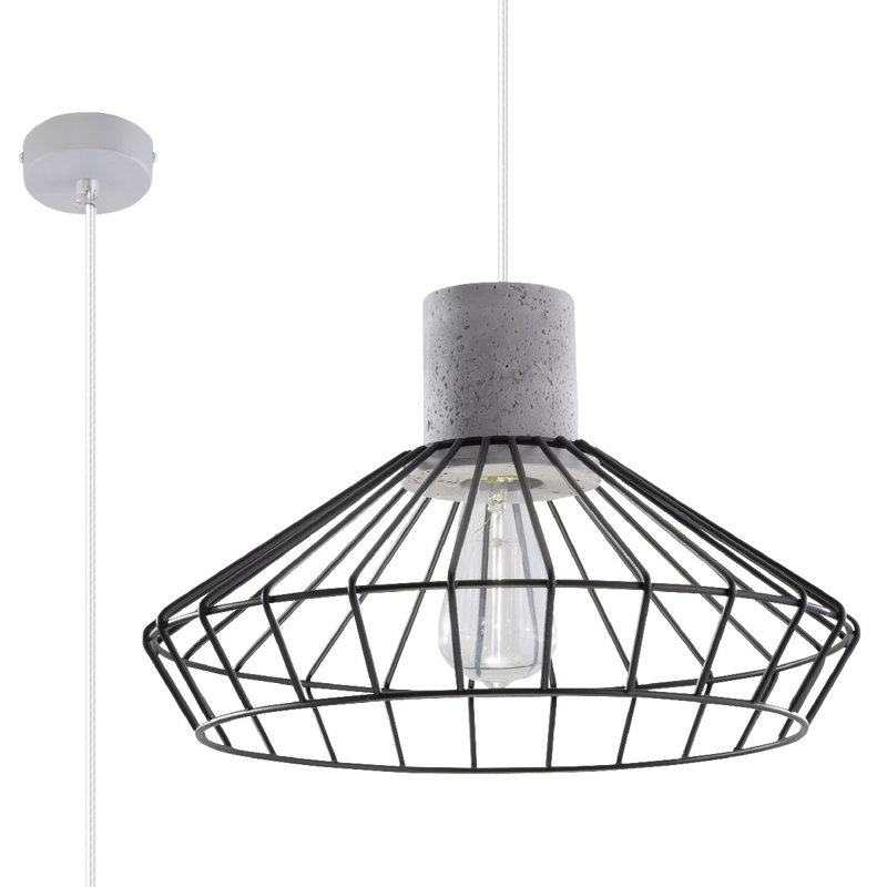 Amberle 1 - Light Geometric Pendant