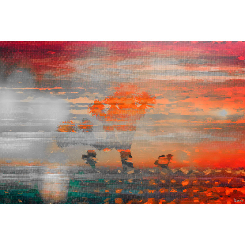 «Coachella Valley», reproduction sur toile tendue, H 16 po x l 24 po x P 1,5 po