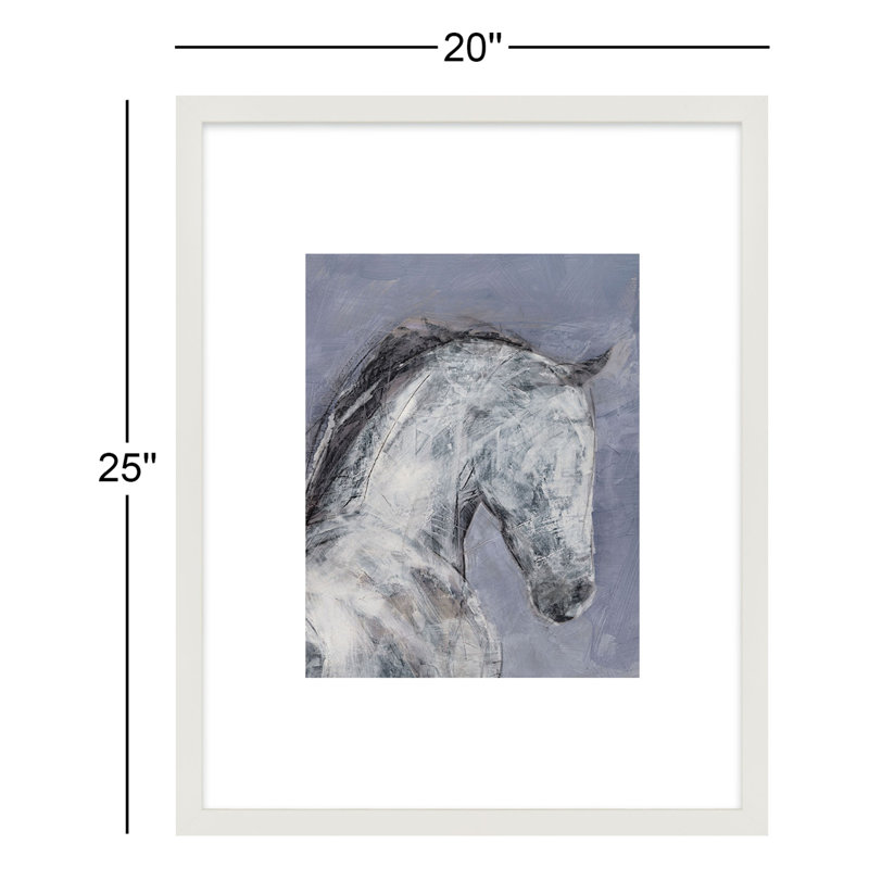 Essence Print by Ivo Stoyanov, 25" H x 20" W  x 1.25" D, White