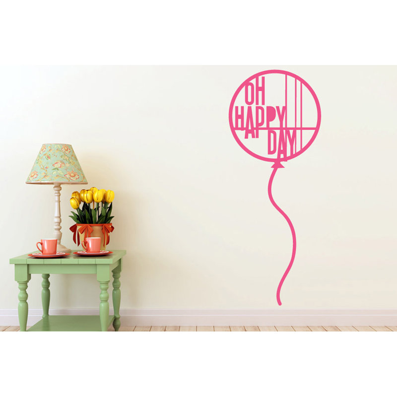 Wall Decal, White, Medium