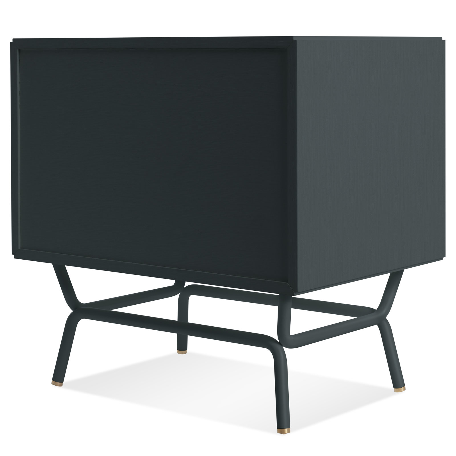 Dang 2-Drawer Nightstand, Navy Green