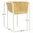 Catania Metal Outdoor Dining Armchair