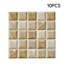 10-Pack 3D Self-Adhesive Wall Tile Stickers-1040105508