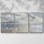 Infinity Beach, reproduction sur toile 3 pièces-1288701910-1288701906