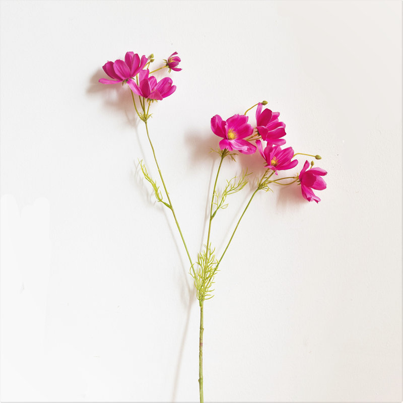 Arrangement floral soie de marguerite, Rose