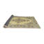 Tapis oriental bleu marine / beige Delacerda-948223421