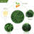 10" Artificial Boxwood Grass