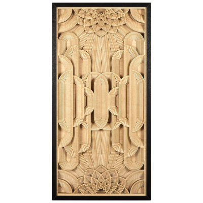 Abstract Wall Decor on Wood