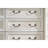 Wood Storage 6 Drawer Dresser Chest