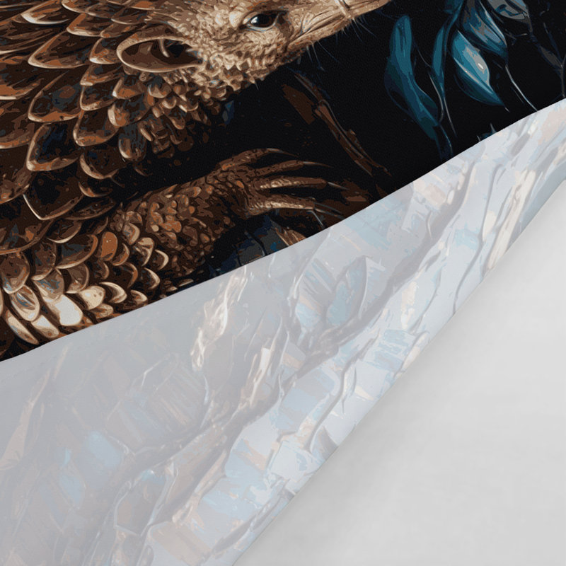 Tapisserie murale «Wildlife Tree Pangolin», 51 po x 60 po