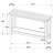 Castleton White Wood Entryway Sofa Console Table-1479130187