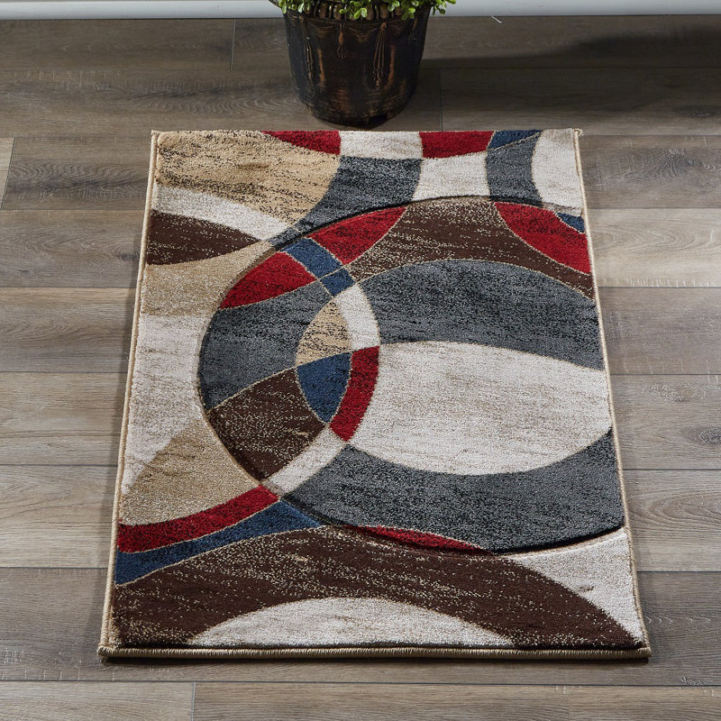 Adonia Abstract Indoor Rug, Rectangle 2'1" x 3'3"