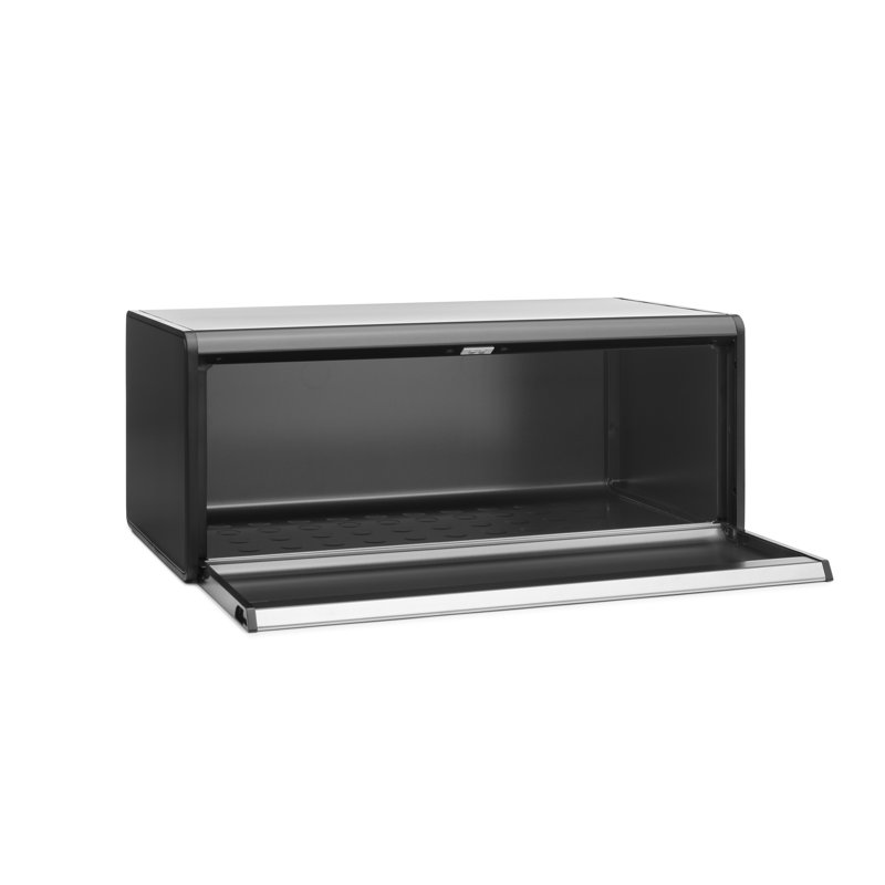 Matte Steel Fingerprint Proof Fall Front Bread Box