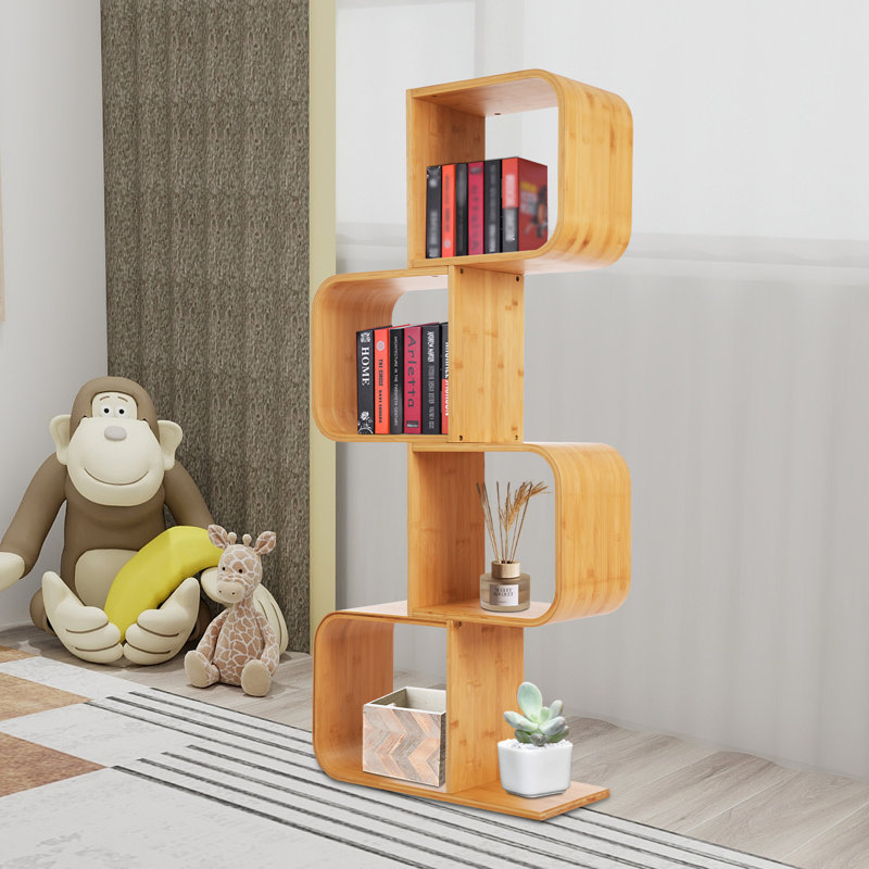 Bibliothèque sur pied à 52 niveaux H 52 po x l 22 po