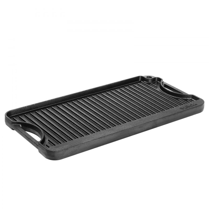 Non-Stick Cast Iron Grill Pan, 50.8cm x 22.9cm