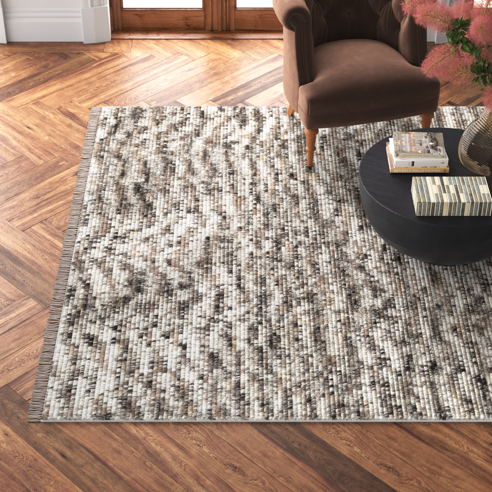 Tomi Hand-Woven Rug, Rectangle 7'6" x 9'6"