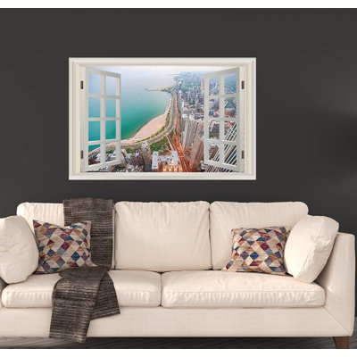 Landscape & Nature Non-Wall Damaging Wall Decal