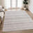 Machine Washable Indoor/Outdoor Chantille ACN2742 Striped Rug-2068726049-2068726053