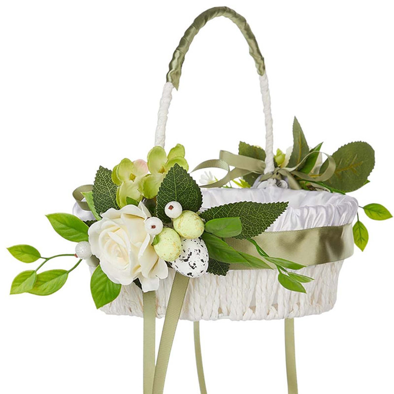 Panier de mariage, Vert