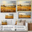 Countryside Rustling Wheat Field IV - Landscapes Canvas Wall Art-1901385342-1901385343