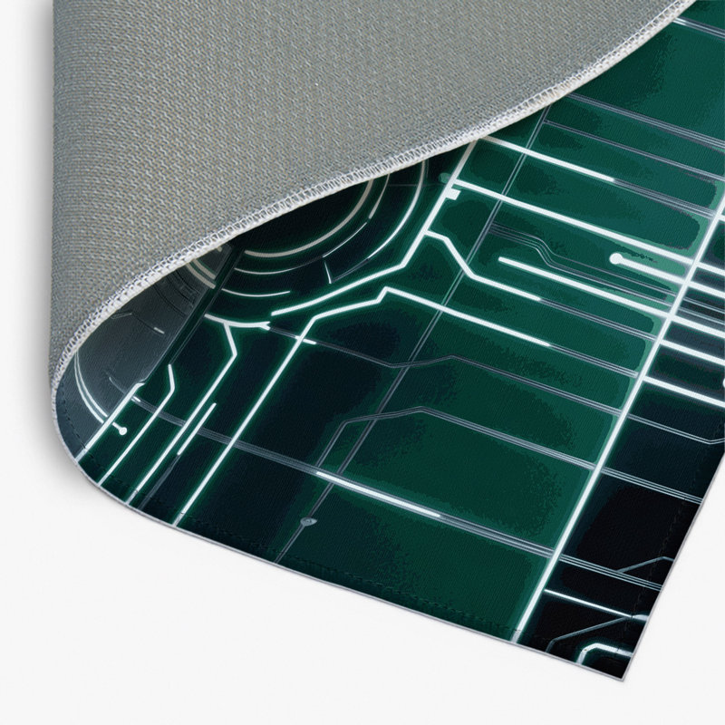 Tapis d'intérieur et d'extérieur Quasar Drift, Rectangle 1 pi 6 po x 2 pi 6 po