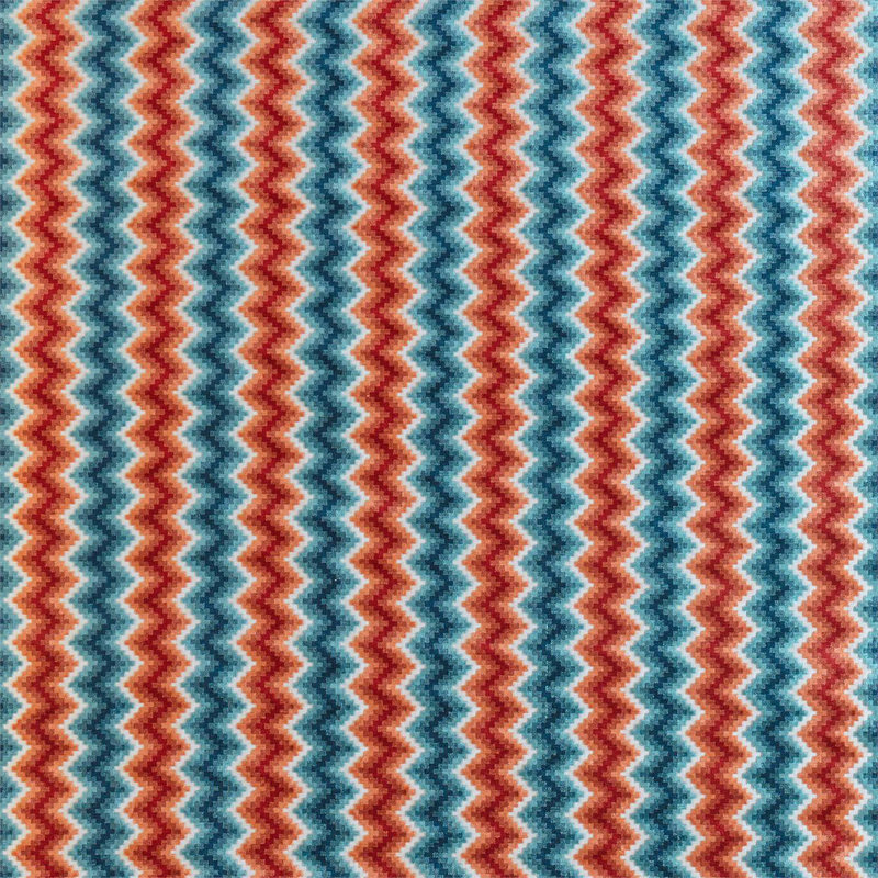 Maseki Fabric, Marine/Russet