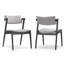Chaise d'appoint rembourrée Keeler-224535269