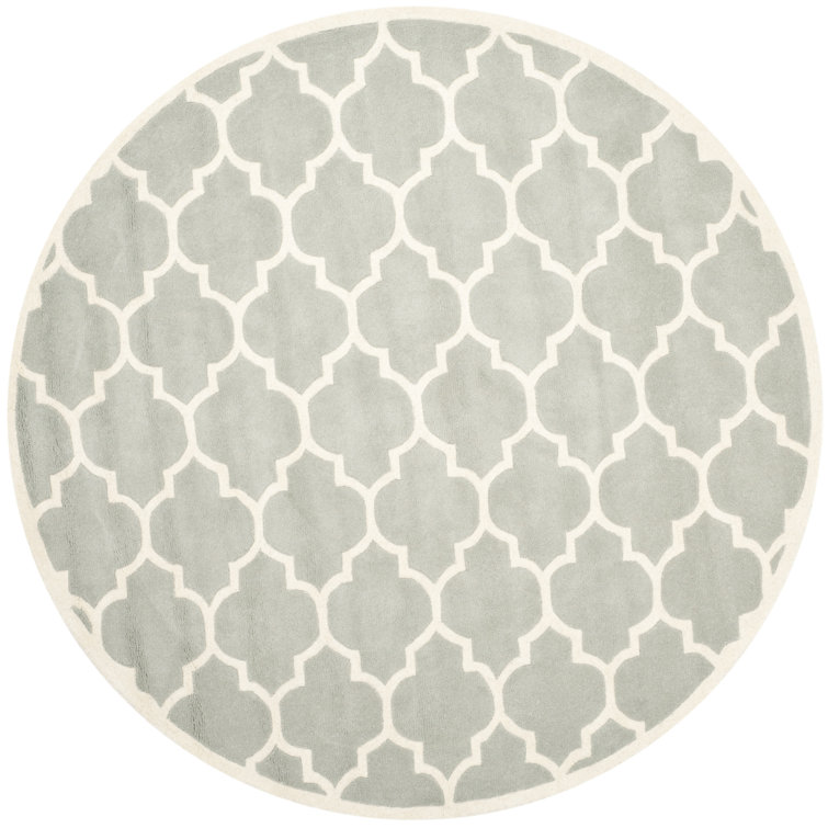 Tekonsha Geometric Wool Hand Woven Area Rug