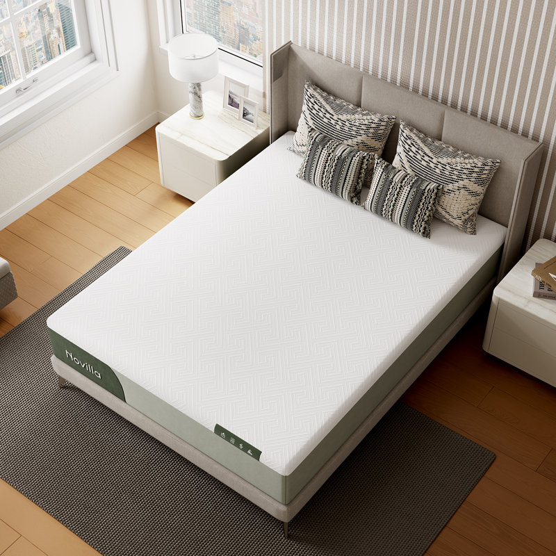 Matelas en mousse viscoélastique gélifiée 14 po, Très grand lit, 14