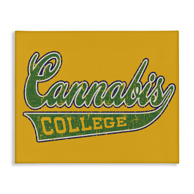 Art mural sur toile, "Cann Cannity College"