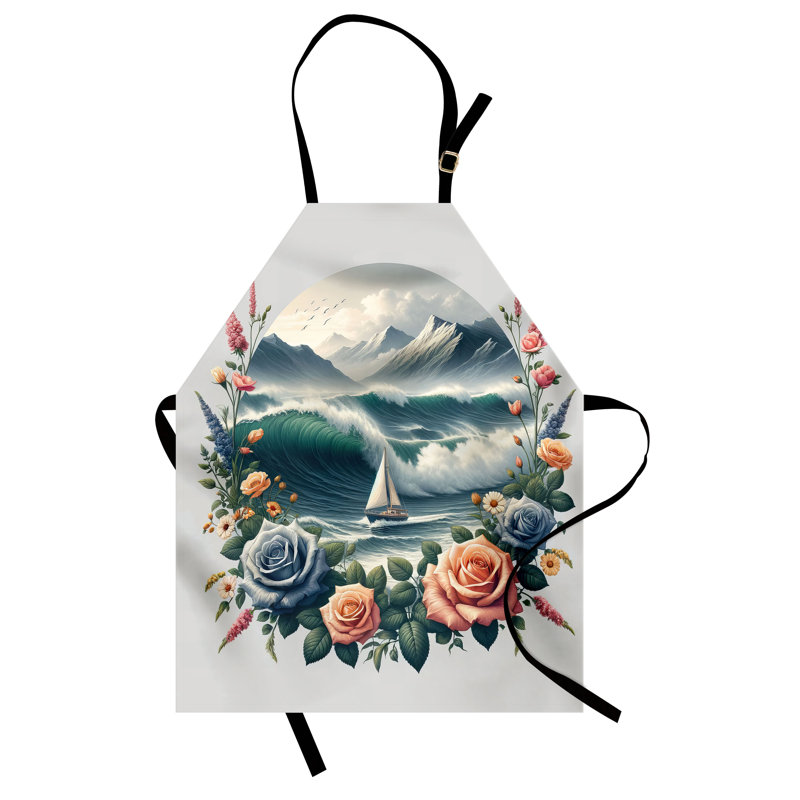 No Pattern Bib Apron